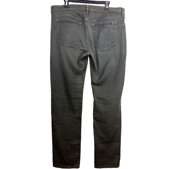 Joe's Jeans The Brixton Men's Sz: 36 Green Straight + Narrow Leg VHDDY08225 - Picture 7 of 16